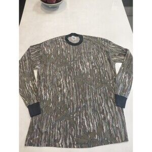 America's Finest Shirt Men's XXXL Camoflauge Long Sleeve Pocket T-shirt USA